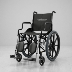 Aluguel de Cadeira De Rodas Elevações de pernas (Pneu Inflável) Até 100kg