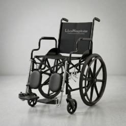 Aluguel de Cadeira De Rodas com Elevações de pernas (Pneu Maciço) Até 100kg