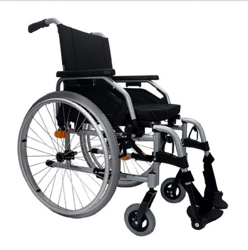 Cadeira de Rodas Extra Luxo (Pneu Anti-Furo) Até 120kg 1