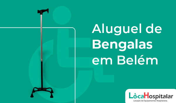 Saiba quais locais e estabelecimentos oferecem aluguel de bengalas de 4 pontas em Belém e na Região Metropolitana
