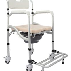 Cadeira de Banho Confort até 110kg em alumínio dobrável
