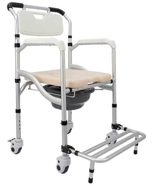 Cadeira de Banho Confort até 110kg em alumínio dobrável
